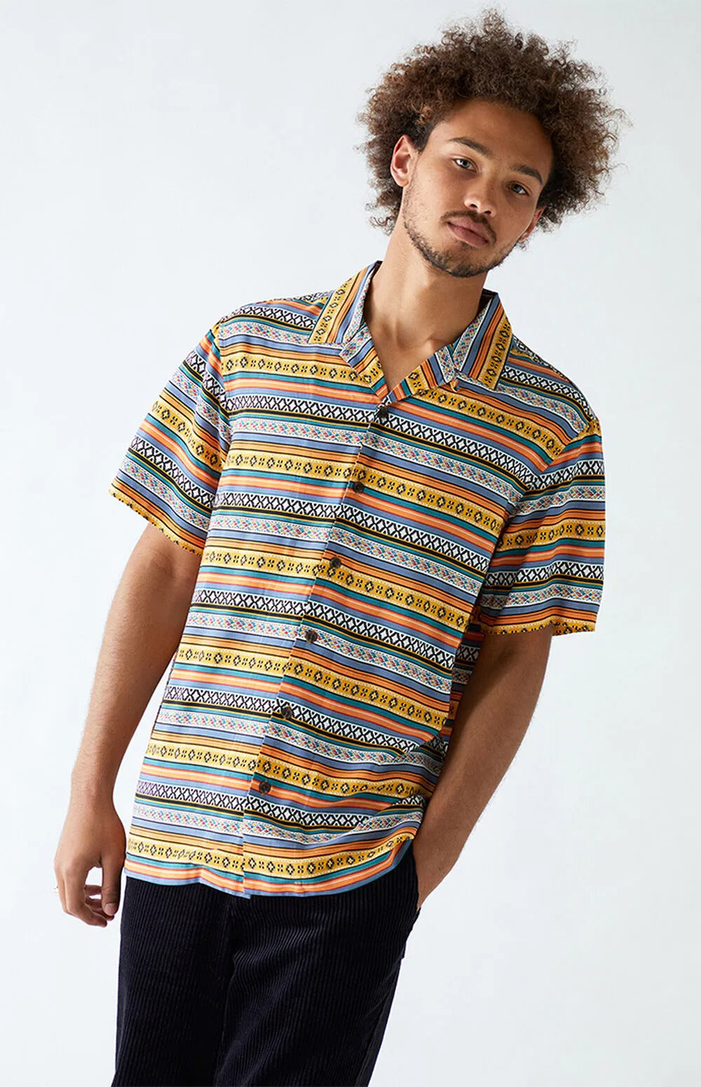 The Perfect Shirt For Night Outs And Parties , Striped Shirt  Features